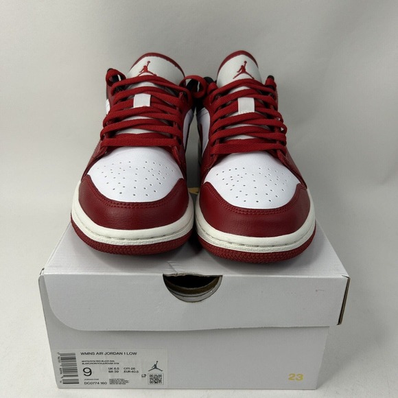 Nike Shoes Air Jordan 1 Retro Low “Reverse Black Toe/Bred” 2024 - Picture 2 of 8